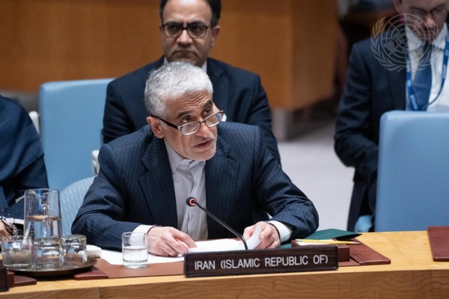 Iravani (πρέσβης Ιράν σε ΟΗΕ): Κατάφωρη παραβίαση της κυριαρχίας μας ο ναυτικός αποκλεισμός ΗΠΑ