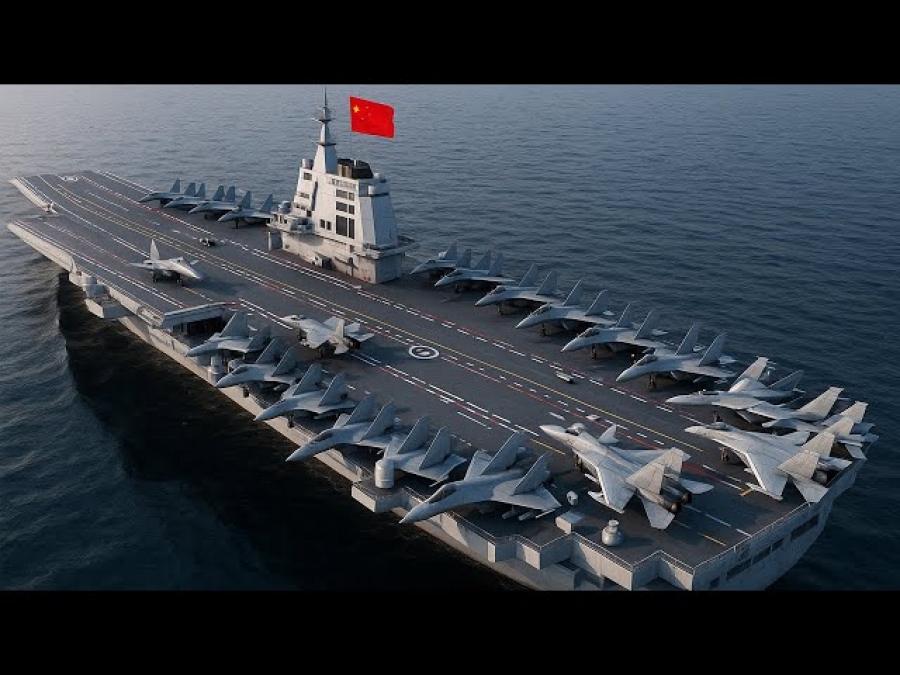 Πυρηνικός εφιάλτης 120.000 τόνων! - Το... «θηριώδες» νέο αεροπλανοφόρο της Κίνας, 004, αλλάζει τον πόλεμο θάλασσας - ξηράς