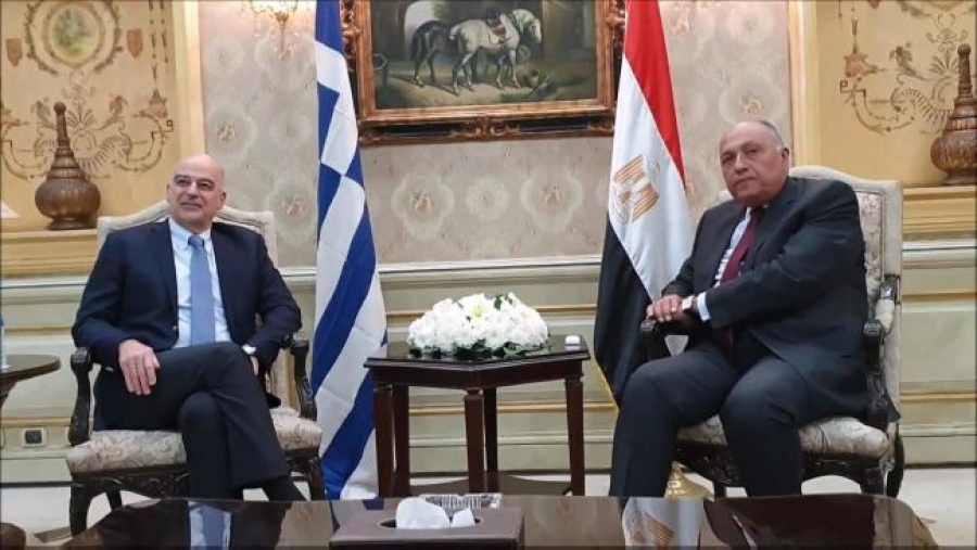 Αν. Μεσόγειος και το προεδρικό διάταγμα Sisi στο επίκεντρο της συνομιλίας Δένδια – Shoukry