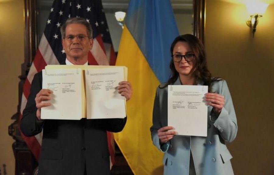 Προνομιακή η πρόσβαση των ΗΠΑ στα ορυκτά της Ουκρανίας