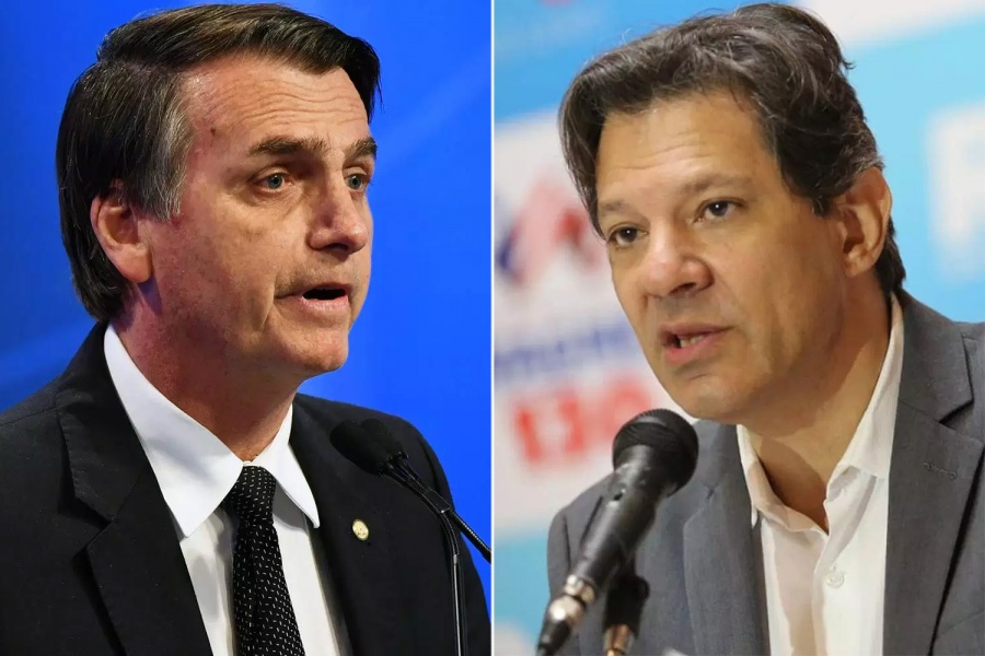 Βραζιλία: Bolsonaro και Haddad, δύο πολιτικοί που απεχθάνονται οι Βραζιλιάνοι
