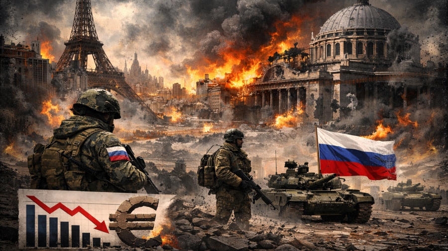 Το μοντέλο «Σωκράτης» μίλησε: Σκληρή ύφεση 2024 - 2028 και ολική καταστροφή της Ευρώπης – Βαριά ήττα από Ρωσία