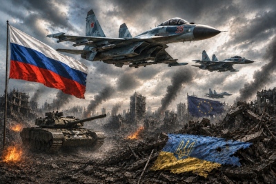 The 'crazy Ivan' returns... Russia will save Europe from German paranoia once again, after 23 days of harsh humiliation