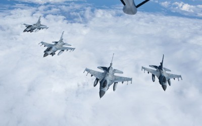 Ελληνική συμμετοχή στην μεγάλης κλίμακας εκπαιδευτική άσκηση, στην αεροπορική βάση Μοντ ντε Μαρσάν, στη Γαλλία