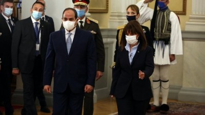 Σακελλαροπούλου - el Sisi: Στρατηγική συνεργασία Ελλάδας - Αιγύπτου για ασφάλεια στην Αν. Μεσόγειο