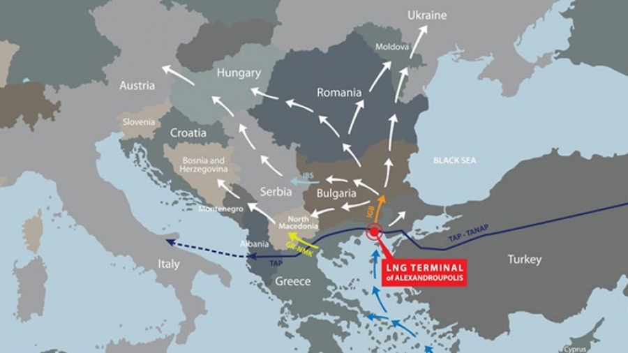 Κάθετος Διάδρομος: ΔΕΠΑ και Atlantic See δέσμευσαν 4,7 TWh αμερικανικού LNG