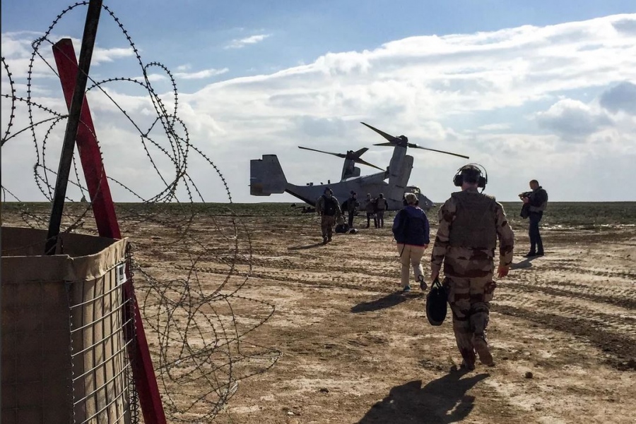 Συρία: Και δεύτερη πυραυλική επίθεση στη βάση των ΗΠΑ κοντά στο πετρελαϊκό κοίτασμα  Al - Omar