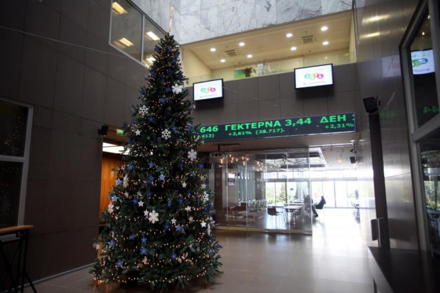 Λίγο μετά το άνοιγμα του ΧΑ – Συσσώρευση και στην τελευταία συνεδρίαση του έτους με χαμηλό τζίρο
