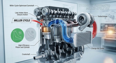 Euro 7: Πώς ο κύκλος Miller παρατείνει τη διάρκεια ζωής των κινητήρων βενζίνης