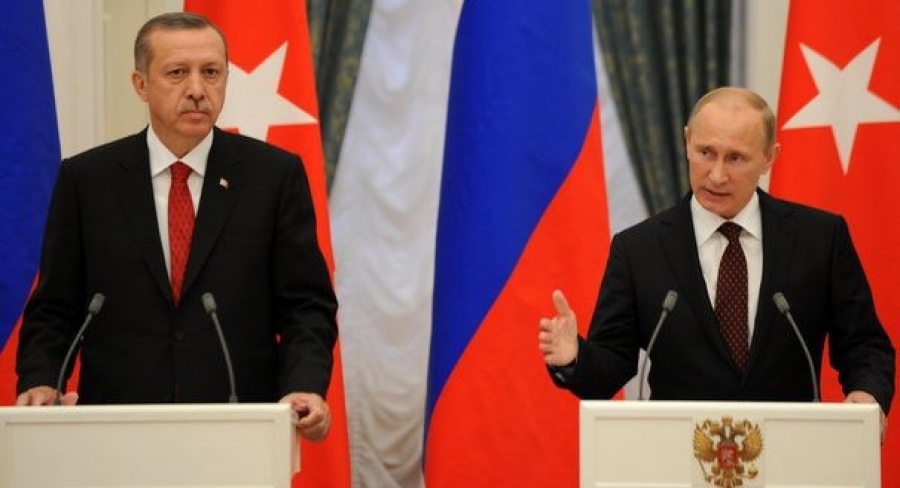 G20: Ο Putin πρότεινε στον Erdogan την ενίσχυση της ρωσοτουρκικής συνεργασίας στον τομέα των επενδύσεων
