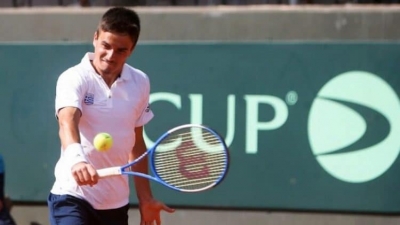 Davis Cup: Ήττα για τον Πέτρο Τσιτσιπά