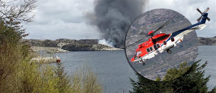 Νορβηγία: Νεκροί οι έξι επιβαίνοντες ελικοπτέρου που συνετρίβη - Έρευνα ξεκίνησαν οι Αρχές για τα αίτια του δυστυχήματος