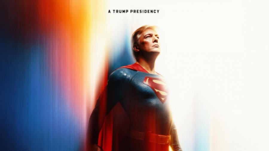 Το είδαμε και αυτό: Ο Trump ως Superman σε ανάρτηση του Λευκού Οίκου