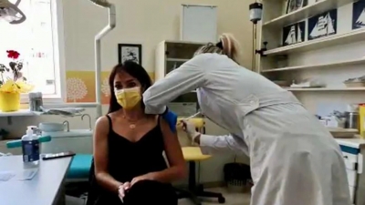 Με AstraZeneca εμβολιάστηκε η υφυπουργός Εργασίας Δόμνα Μιχαηλίδου