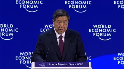 He Lifeng (αν. πρωθυπουργός) στο Davos: Η ανάπτυξη της Κίνας είναι ευκαιρία, όχι απειλή