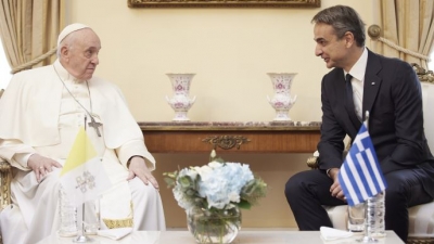 Συνάντηση Μητσοτάκη με τον Πάπα Φραγκίσκο  – Ο διάλογος του πρωθυπουργού με τον Καρδινάλιο Pietro Parolin