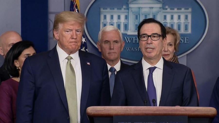 Προσωρινό πακέτο στήριξης προτείνει ο Λευκός Οίκος ενώ συνεχίζονται οι διαπραγματεύσεις με τους Δημοκρατικούς