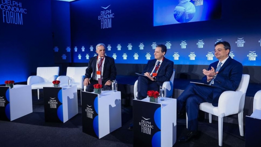 8ο Οικονομικό Φόρουμ των Δελφών -  Σκυλακάκης:  «Έκρηξη» επενδύσεων στην Ελλάδα μέσα στην επόμενη τετραετία