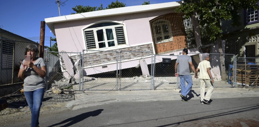 Σεισμός 6,5 βαθμών συγκλόνισε το Πουέρτο Ρίκο