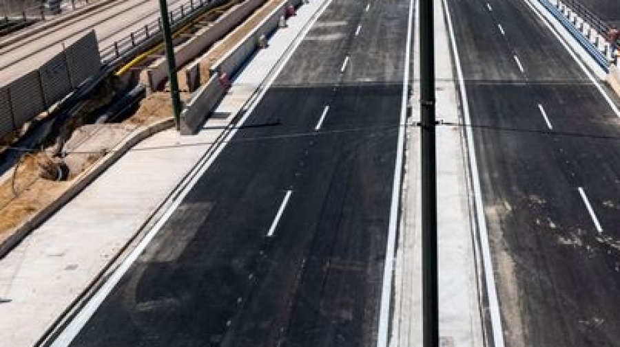 Στην κυκλοφορία η νέα οδική γέφυρα στη Λεωφόρο Εθνάρχου Μακαρίου στο ύψος του Ιλισσού