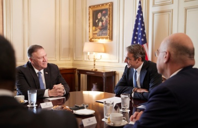 Μητσοτάκης σε Pompeo: Η Τουρκία παραβιάζει κατάφορα τα κυριαρχικά δικαιώματα της Κύπρου