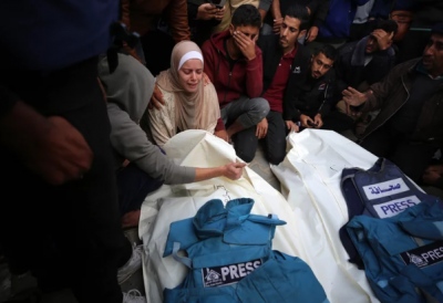 Στους 110 οι δημοσιογράφοι που έχουν χάσει τη ζωή τους στη Γάζα από τις 7 Οκτωβρίου