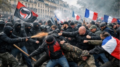 Οργή στη Γαλλία - Το κατεστημένο προστατεύει τους ακροαριστερούς δολοφόνους του Quentin - «Καζάνι που βράζει» η Lyon