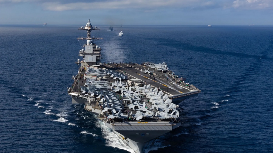 Αποκάλυψη σοκ: Παρωχημένο και ασυντήρητο το αεροπλανοφόρο Gerald R. Ford – O Trump ξέρει… αδύναμο απέναντι στο Ιράν