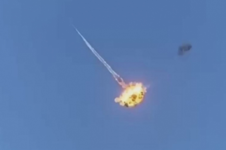 Σοκ και δέος: Η εντυπωσιακή αναχαίτιση πυραύλου Storm Shadow πάνω από τη Luhansk σε χρόνο dt