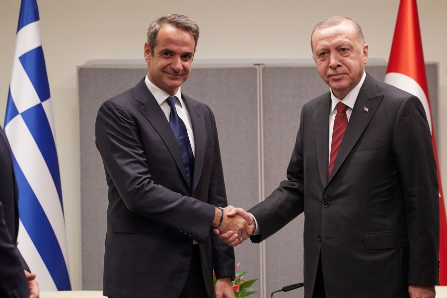 Θετική διάθεση για επανεκκίνηση στις ελληνοτουρκικές σχέσεις από την συνάντηση Μητσοτάκη - Erdogan