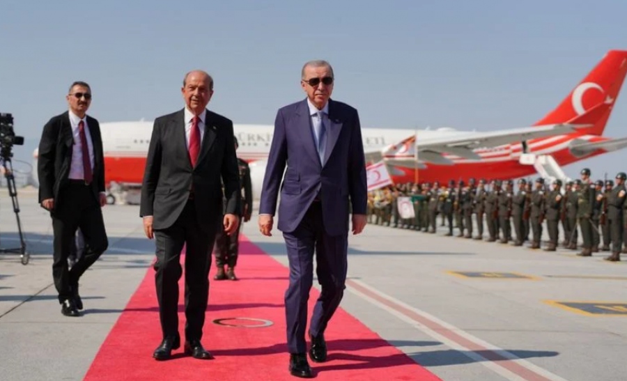 Erdogan από τα Kατεχόμενα: Η διεθνής κοινότητα να συμφιλιωθεί με τα δεδομένα στο πεδίο – Λύση δύο κρατών στην Κύπρο