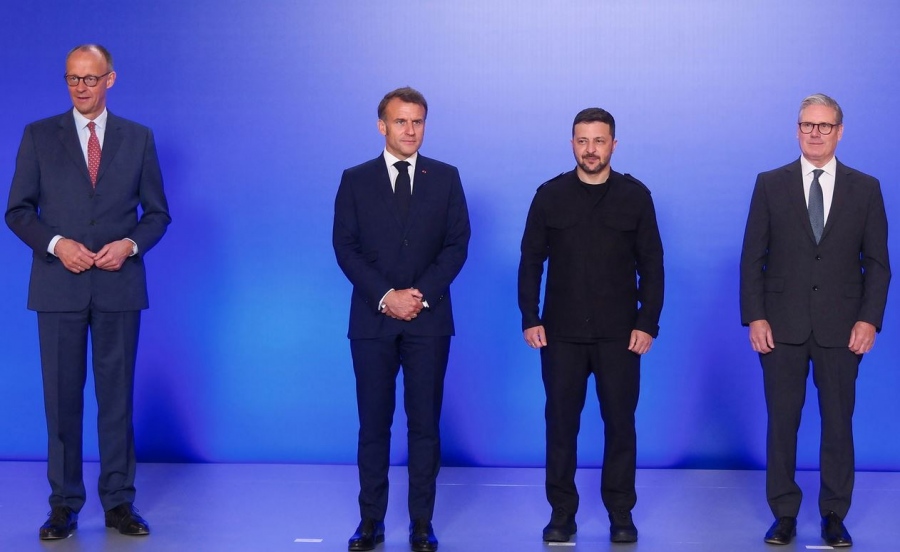Στο Λονδίνο ο Zelensky - Συνάντηση με Starmer, Macron και Merz