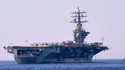 Στη Σούδα το το αμερικανικό αεροπλανοφόρο USS Dwight D. Eisenhower έως 2/5
