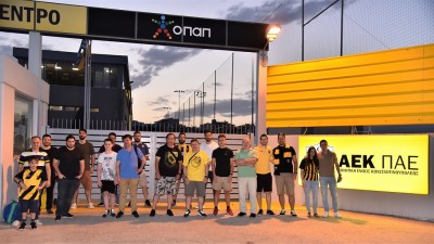 Η αγωνιστική δράση ζωντανεύει στο προπονητικό κέντρο της ΠΑΕ ΑΕΚ