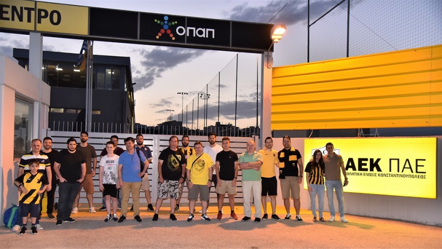 Η αγωνιστική δράση ζωντανεύει στο προπονητικό κέντρο της ΠΑΕ ΑΕΚ