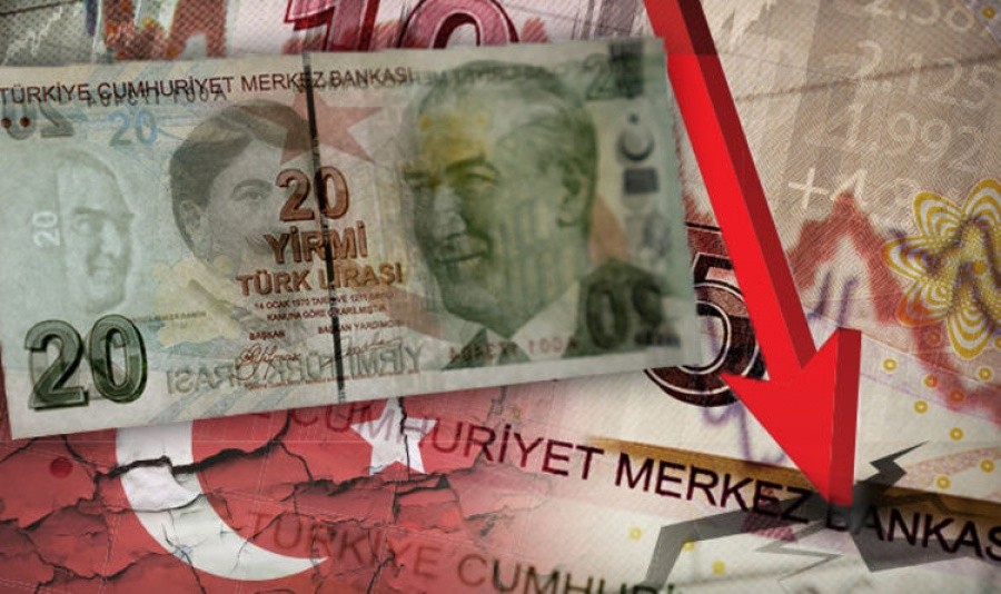Τουρκία: Δεν έχει τέλος η κατάρρευση της λίρας - Νέο ιστορικό χαμηλό στις 7,72 ανά δολάριο