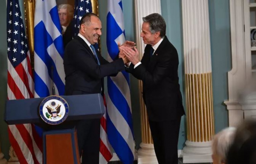 Συνάντηση Γεραπετρίτη με Blinken - Στο υψηλότερο ιστορικά επίπεδο οι ελληνοαμερικανικές σχέσεις - Το κοινό ανακοινωθέν