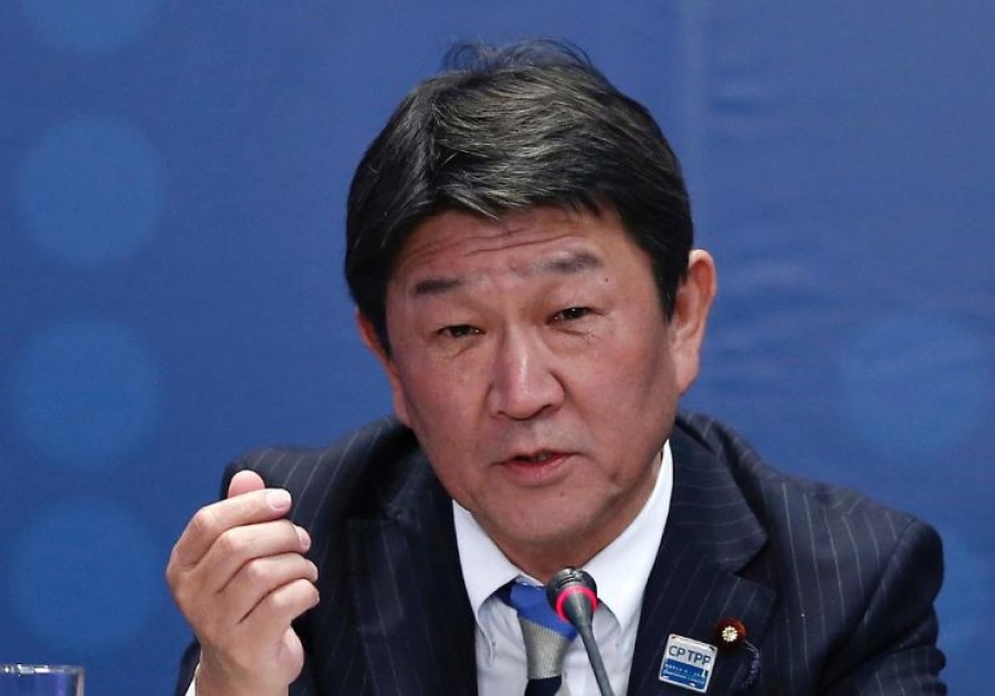 Motegi (ΥΠΟΙΚ Ιαπωνίας): Πρέπει να περιορίσουμε τις εμπορικές διαφορές μας με τις ΗΠΑ