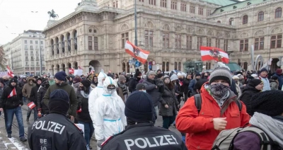 Κορωνοϊός: Μεγάλη διαδήλωση κατά των περιοριστικών μέτρων στη Βιέννη