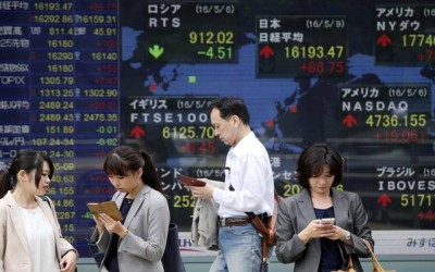 Mεικτά πρόσημα στις αγορές της Ασίας με το βλέμμα στις ΗΠΑ - Ο Nikkei 225 στο -0,4%