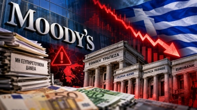 Moody's blow for Greek banks as bad loans hit 1.7 billion euros in danger zone