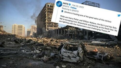 Το περίεργο… tweet του ΝΑΤΟ για την Ουκρανία που έχει ανάψει φωτιές