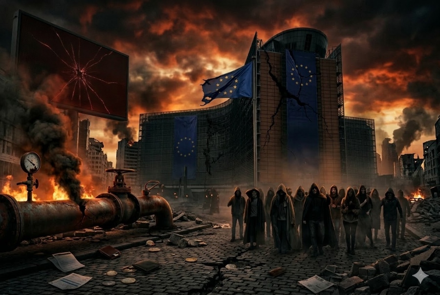 Ευρωπαϊκός Αρμαγεδδώνας: Αδειάζουν τα ταμεία της ΕΕ, έρχεται διπλό σοκ επιτοκίων και ύφεση – τέρας - Τρόμος για το ρωσικό αέριο