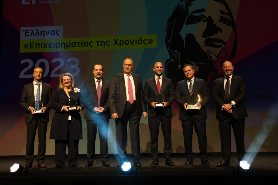 Ο Ευτύχιος Βασιλάκης αναδείχθηκε EY Έλληνας «Επιχειρηματίας της Χρονιάς» 2023