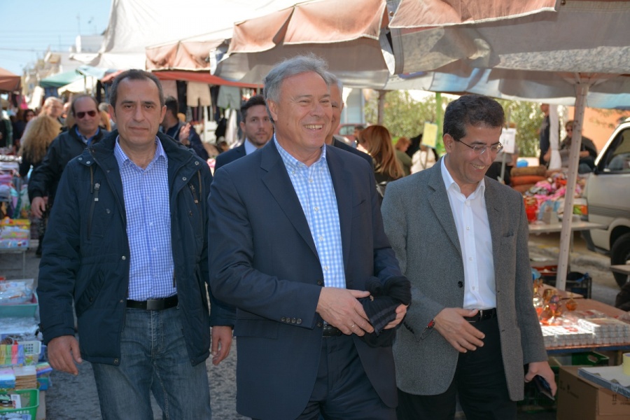 Σε Νίκαια και Πειραιά περιόδευσε ο Γ. Σγουρός