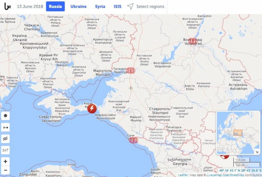 Γενικευμένη διακοπή ηλεκτρικού ρεύματος σε πολλές πόλεις της Κριμαίας