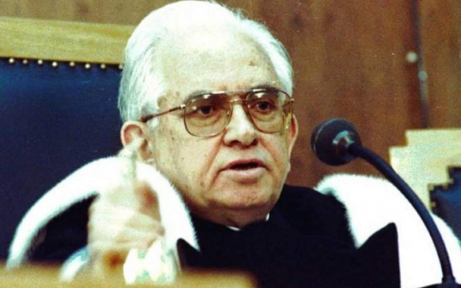 Πέθανε ο πρώην πρόεδρος του Αρείου Πάγου Βασίλης Κόκκινος