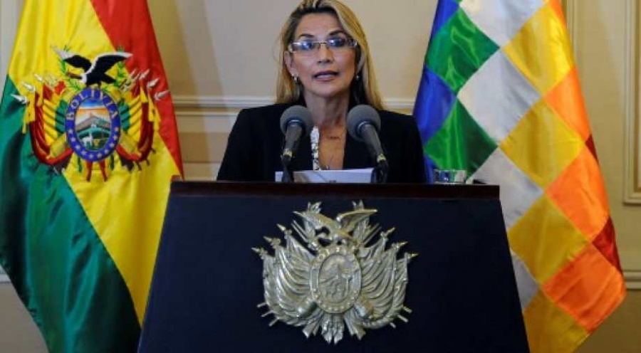 Βολιβία: Η αυτοανακηρυχθείσα πρόεδρος Anez πρότεινε νομοσχέδιο για την προκήρυξη εκλογών