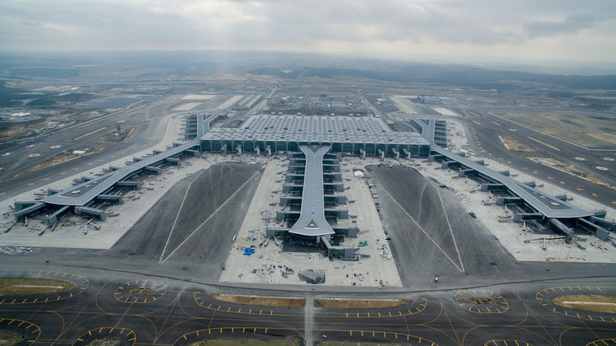Σκάνδαλο «με το καλημέρα» στο νέο αεροδρόμιο Κωνσταντινούπολης