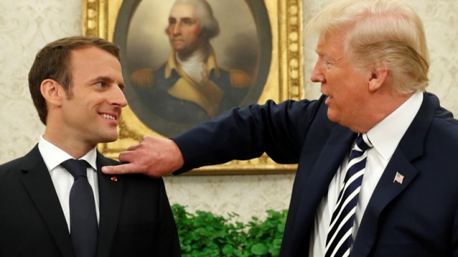 Macron σε Trump: Είμαστε σύμμαχος των ΗΠΑ, όχι υποτελές κράτος